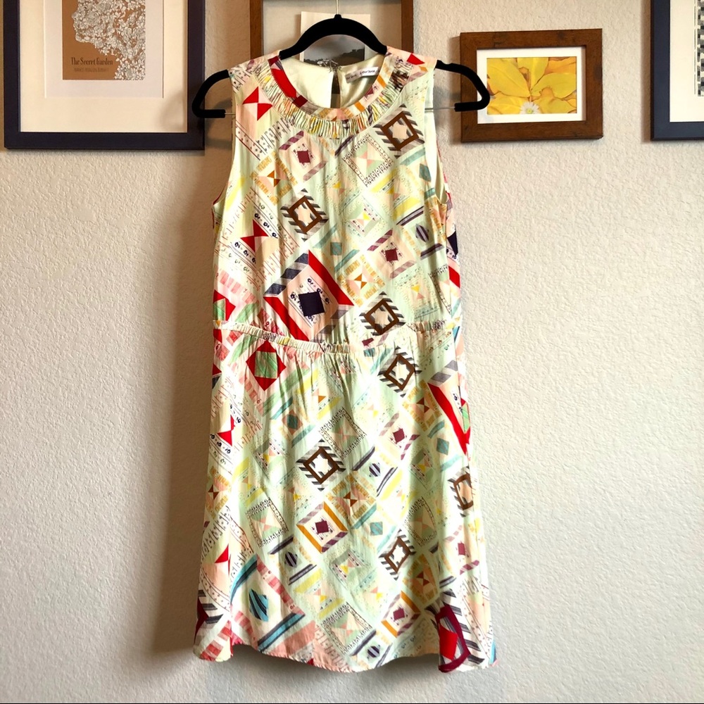 & Other Stories Patchwork Dress Size 6